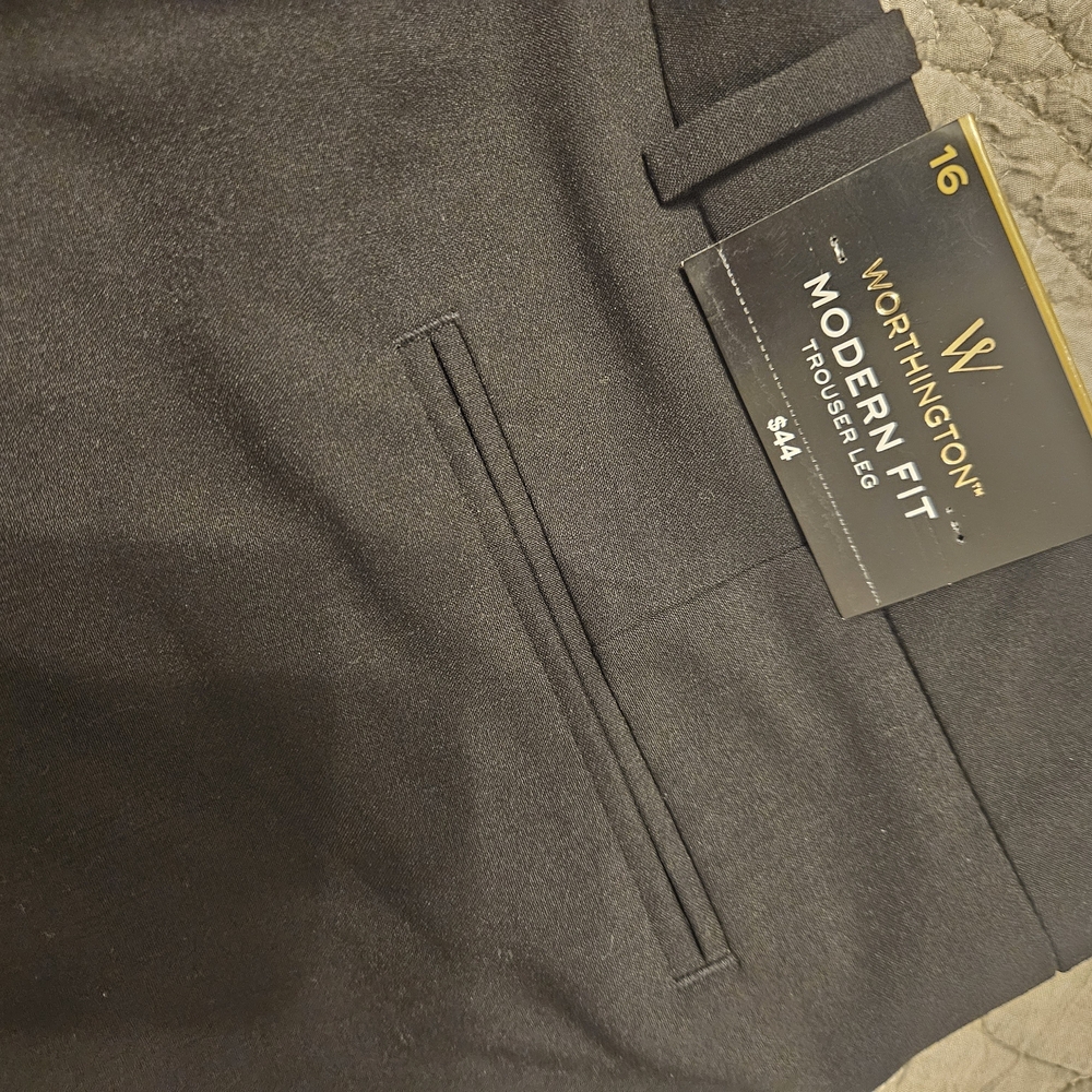 Worthington Women's Modern Fit Trouser Dress Pants